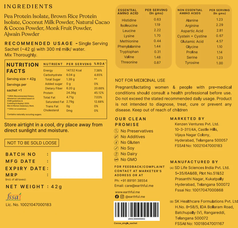 Honest Plant Protein - Assorted Pack - Image 10