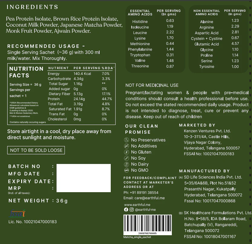 Honest Plant Protein - Assorted Pack - Image 12