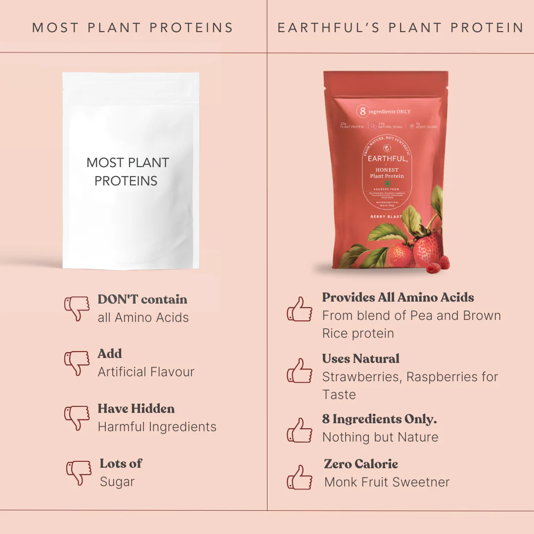 Honest Plant Protein - Berry Blast - Image 4