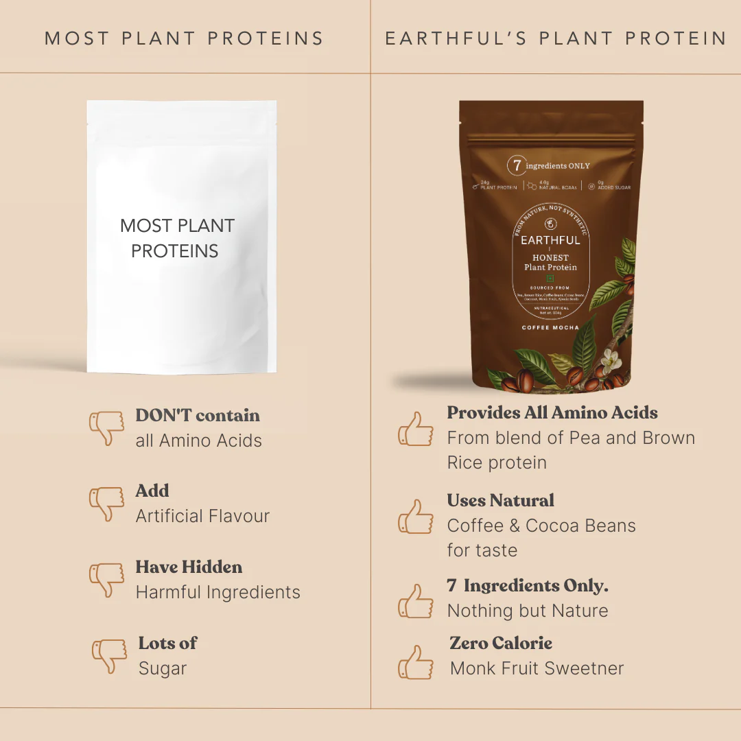 Honest Plant Protein - Coffee Mocha - Image 3