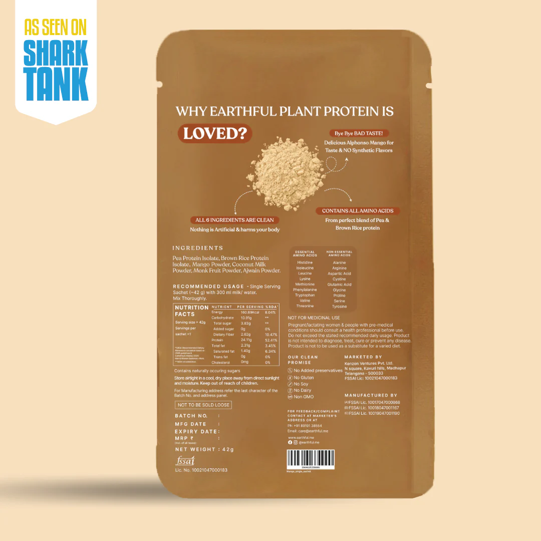 Honest Plant Protein - Alphonso Mango - Image 10