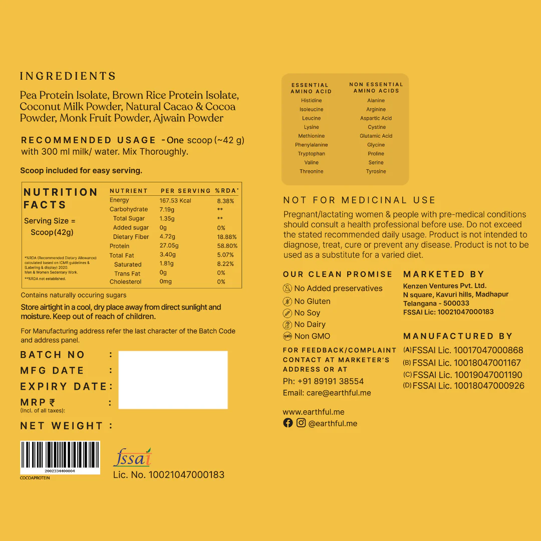 Honest Plant Protein - Indonesian Cocoa - Image 10