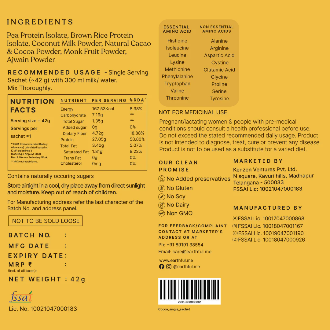 Honest Plant Protein - Indonesian Cocoa - Image 15